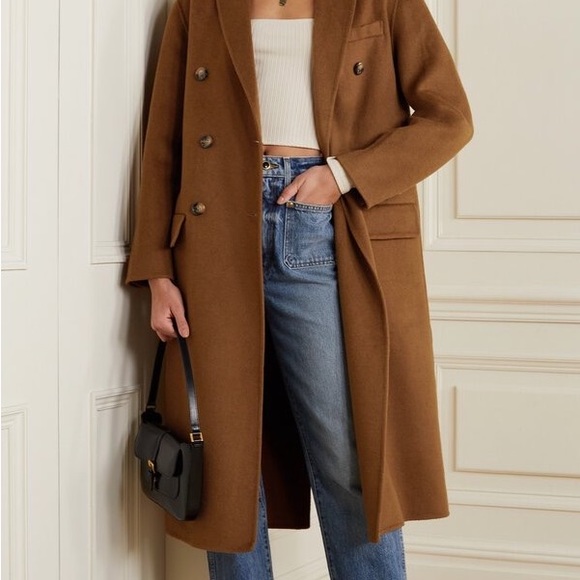 NWT Reformation Hayden Coat- Cinnamon - Picture 8 of 8
